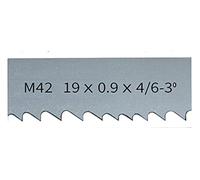 2160 2360 2460 2560 2720 2930 mm M42 Hojas de sierra de cinta bimetálica 19x0,9 mm Hoja de sierra de cinta for cortar metal 27x0,9 mm M42 Hoja de sierra bimetálica(19x0.9mm 4--6Tpi,Length 1735mm)