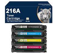 216A Compatible con HP 216A W2410A W2411A W2412A W2413A Color Laserjet Pro MFP M183fw M182nw M182n M155a M155nw M183 M182 M155 (4PK-BK/C/M/Y)