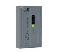 21700 - Adaptador de carga de batería, funda desmontable para batería externa USB C, puerto de carga rápida, enchufes eyectables, carcasa de batería externa