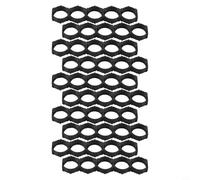 21700 Soporte de batería Soporte de marco de plástico 10 piezas para montaje de batería con material ABS + PC que proporciona una colocación segura y estable de la batería (10 piezas 1 x 5)