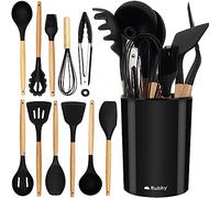 21804 - Utensilios de cocina (silicona, antiadherentes, 12 piezas)