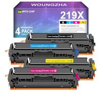 219X 219A MFP 3302FDW (con chip) Tóner compatible para HP 219X 219A para Color Laserjet Pro MFP 3302FDW 3302SDW 3302FDN 3302FDNG 3302FDWG 3302SDWG 3202DN 3202DW (negro cian amarillo Magenta)