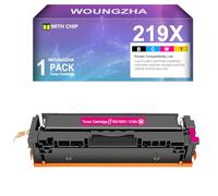 219X 219A MFP 3302FDW (con chip) Tóner compatible para HP 219X 219A para Color Laserjet Pro MFP 3302FDW 3302SDW 3302FDN 3302FDNG 3302FDWG 3302SDWG 3202DN 3202DW (Magenta W2193X)
