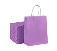 21cm Portable Paper Packaging Bags Gift Pouch Bag for Festival Thankgiving Christmas Wedding Birthday Pastry Wrapper Bag-F07,21x15x8cm