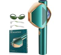 21J Depiladora Laser con Tecnología IGBT Fast Flash de 0,8s, Parpadeo Ilimitado Depiladora Luz Pulsada mujer de 600-1200NM, 3 Unique Modes Laser Depilacion Cara, Bikini, Cuerpo