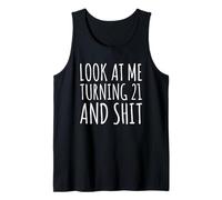 21st Birthday Awesome 21 Years Old Funny Legal Age Adulto Camiseta sin Mangas