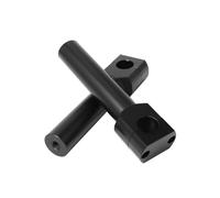 22/25mm Handle Bar Motorcycle Handlebar Riser Mount Clamp Adaptor Universal Black/Chrome Aluminum Motorbike Parts Accessories,Suavemente