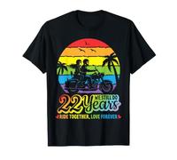 22 años Que seguimos pedaleando Juntos: Love Forever Anniversary Camiseta