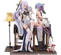 22 cm/8,66 pulgadas Re:Zero Starting Life in Another World: Rem and Emiria Figura de Acción PVC Protección Ambiental Materiales Decoraciones (Color: Azul)