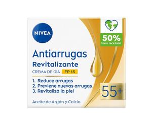 ¡22% DTO! Crema de Día Antiarrugas Revitalizante 55+ FP15 50 ml