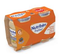 Nutribén Potitos Plátano, Mandarina, Pera Y Galleta 2udsX190g