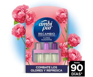 ¡22% DTO! Recambio Ambientador Eléctrico Flores Elegantes 21 ml