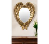 22 Gold Heart Resin Framed Accent Mirror
