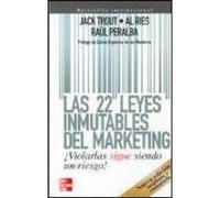 22 LEYES INMUTABLES DEL MARKETING NE (MANAGEMENT/EMPRESAS/ESTRATEGIA)