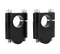 22 mm 7/8 "Montaje en la Abrazadera del Elevador del manejo Compatible con YZ125 YZ250 YZ250F YZ450F XT250 XT225 SR250 SR400 SR500 FMX 650 BT 1100 Motorcycles(Black Riser 40mm)