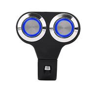 22 mm Motocicleta universal Interruptor de encendido/apagado del manillar, Interruptor de manillar de 7/8 pulgadas Interruptor de agarre Faros antiniebla (C: tipo de autorretorno)