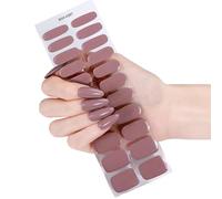 22 pegatinas de uñas de gel de aplicación rápida, no requiere lámpara, diseños de uñas modernas, para vacaciones, aplicación instantánea, salón de belleza