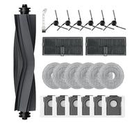 22 Piezas Accesorios para Dreame L10s Ultra Gen 3/X40 Ultra/L40 Ultra/X40 Ultra Complete/X40 Master/L50 Ultra Ae/MOVA P50 Pro Ultra,Hauptbürste Staubbeutel Wischpads Seitenbürsten HEPA-Filter