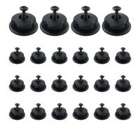 22 piezas de accesorios para remolques, fijación de lona con tornillos, botones de lona resistentes, botón de plástico para lona, botones de fijación, gancho para lona, colgante perfecto para la