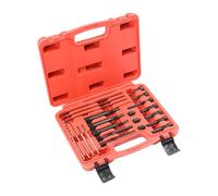 22 piezas de herramientas de desmontaje de tapones de precalentamiento, fracturas automotrices, kit de reparación de roscas de electrodo profesional