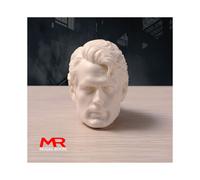 (22) Sin pintar 1/6 Brad Pitt Tom Cruis Arnold Paul Walker Ronaldo Bruce Willis cabeza esculpida talla soldado