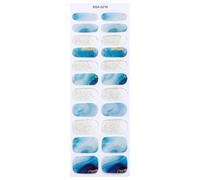 22 tiras de uñas de gel para uñas de gel, aplicación sin esfuerzo, sin necesidad de luz UV, ideal para mujeres y niñas ocupadas
