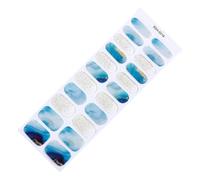 22 tiras de uñas de gel para uñas de gel sin curar las uñas necesarias, arte de fácil aplicación para un aspecto profesional