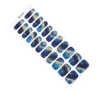 22 tiras de uñas de gel pegatinas de uñas de gel pegatinas de aplicación sin esfuerzo sin luz necesaria ideal para mujeres y niñas ocupadas