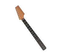 22 Trastes Dot Inlays Reemplazo De Cuello De Guitarra Eléctrica Media Paleta Cabezal