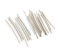 22 Uds Cables de Traste de Guitarra 2, 2mm Fretwire Piezas de Repuesto de Cobre para Guitarras Acústicas
