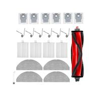 22 Uds Compatible con Roborock Q7 M5 / Q7 M5 + / Q7 L5 / Q7 L5 + Robot Aspirador Cepillo Lateral Principal Filtro Hepa fregona Accesorios for Bolsa de Polvo
