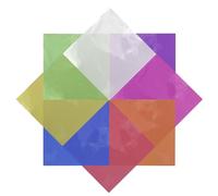 220 láminas de celofán de colores, 8 colores, para faros, láminas de colores, para regalos, dulces, manualidades, manualidades, decoración