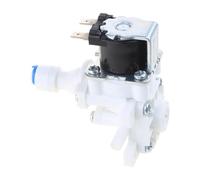 220 V/CC 12 V inteligente reducción de presión de inodoro de 1/4 pulgadas de conexión rápida salida de entrada de agua estable reducción de presión de agua sin retorno