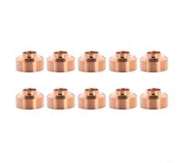 220931 Protector de cortador de plasma, consumible de latón para máquinas de corte por plasma PMX 45XP/65/85/105, paquete de 10 (5 piezas)