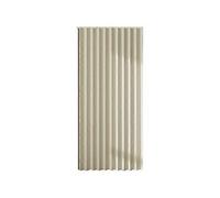 (220cm, beige) Magnetic Door Curtain Punch-free Folding Windproof Pleated Privacy Protection Invisible Thicken Bedroom Room