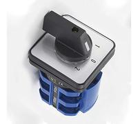 220V 63A 3 posiciones 2 polos 8 terminales Selector rotativo interruptor de cambio de leva rotativa Universal interruptor de marcha atrás del Motor eléctrico