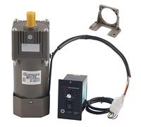 220V 90W Deceleración Asíncrona Monofásica del Motor de Velocidad Ajustable Motor de Engranajes de CA Motorreductor(100K)