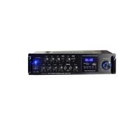 220V Audio Power Amplifier Optical Coaxial Sound Amplifier 5Channel Home Theater Car AMP FM USB Mic Input 90DB