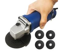 220V Mini Electric Angle Grinder Polishing Machine Diamond Cutting Grinders Grinding Cutting Polishing For Tile Wood Stone Steel(Set 7,220V)
