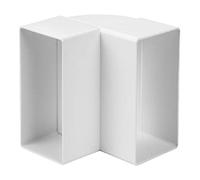 220x55mm Codo Vertical 90° - Conector para Tubo Rectangular - PVC
