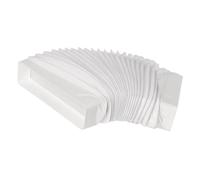 220x55mm Tubo Flexible - Conector para Tubo Rectangular - Canal Plano Flex - PVC