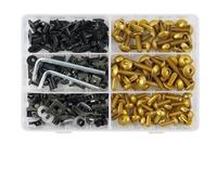 223 Uds Kit De Pernos De Carenado Clips De Sujeción Tornillo Para CBR600RR CBR1000RR CBR 600 F2 F3 F4 CBR 600 RR 1000 RR 900 929RR 650R Clip montaje(Gold)