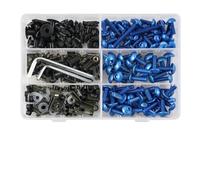 223 Uds Kit De Pernos De Carenado Clips De Sujeción Tornillo Para CBR600RR CBR1000RR CBR 600 F2 F3 F4 CBR 600 RR 1000 RR 900 929RR 650R Clip montaje(Blu)