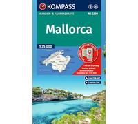 KOMPASS Mapa 2230 Mallorca (4 mapas) 1:35.000 – Senderismo y ciclismo – Uso sin conexión app KOMPASS