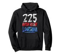 225 Baton Rouge, Luisiana Sudadera con Capucha