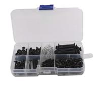 226 tornillos de montaje para guitarra, caja surtida, 9 tipos de tornillos para guitarra eléctrica, kit de tornillos para pastilla de puente de guitarra eléctrica