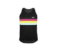 226ERS Camiseta Running sin Mangas, Hydrazero Flag, Ropa Deporte para Hombre y Mujer, Tank Top de Tirantes Negra Regular - Talla XXS