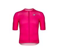 226ERS - Color Block Maillot Manga Corta Rosa Talla S, Ropa para Hombre y Mujer, Maillot Ciclismo para Deportistas, Ligero, Transpirable, Buen Secado y Confort, Cuello de Lycra