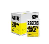 226ERS Energy Drink, Bebida Energética Deportiva en Polvo, Limón 15 x 50 g | 45g de hidratos de carbono, energía sin azúcares con amilopectina, con L-carnitina y taurina, sin gluten, sin lactosa, vegano