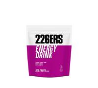 226ERS Energy Drink | Bebida Energética en Polvo con Amilopectina, Taurina y L-Carnitina, Sin Gluten y Sin Lactosa, Frutos Rojos - 500 gr